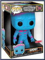 Groot (Black Light) (Jumbo) from Guardians of the Galaxy - Volume 3 - Pop! Vinyl Figures manufactured by Funko [Front]