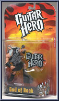 God of Rock (Black Toga) from Guitar Hero - Basic Series manufactured by McFarlane [Front]