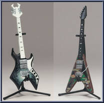 Widowmaker Paisley Dream / Voracious Camo from Guitar Hero - Duets manufactured by McFarlane [Loose]