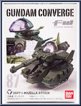 DFA-03 Dopp + HT-01B Mazella Attack from Gundam Converge - Basic Series manufactured by Bandai [Front]