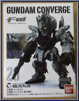 MSN-001A1 Delta Plus from Gundam Converge - Basic Series manufactured by Bandai [Front]