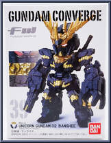 RX-0 Unicorn Gundam 02 Banshee (Destroy Mode) from Gundam Converge - Basic Series manufactured by Bandai [Front]