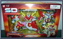 Bakunetsumaru & Entengo from Gundam SD - Gundam Force - Box Sets manufactured by Bandai [Front]