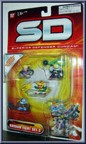 Gundam Fight Set 3 Action Figure