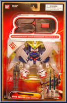 Wing Gundam Zero Custom from Gundam SD - Basic Series manufactured by Bandai [Front]