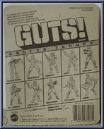 Pistol Pete from Guts! - Ground Troops manufactured by Mattel [Back]