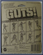 Major Mac Krell from Guts! - Underwater Demolition Team manufactured by Mattel [Back]