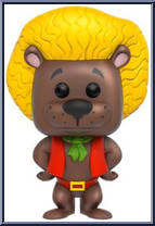 Hair Bear (Brown / Yellow Hair) from Hair Bear Bunch - Pop! Vinyl Figures manufactured by Funko [Loose]