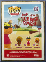 Square Bear from Hair Bear Bunch - Pop! Vinyl Figures manufactured by Funko [Back]