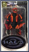 Elite (Red) from Halo 2 - Series 6 manufactured by Joyride Studios [Front]