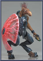 Jackal Major from Halo 3 - Series 3 - Campaign manufactured by McFarlane [Loose]
