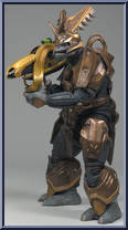 War Chieftain from Halo 3 - Series 3 - Campaign manufactured by McFarlane [Loose]