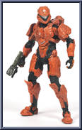 Spartan Scout (Rust) from Halo 4 - Series 2 manufactured by McFarlane [Loose]