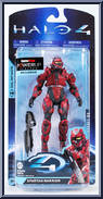 Spartan Warrior (Red) from Halo 4 - Exclusives manufactured by McFarlane [Front]