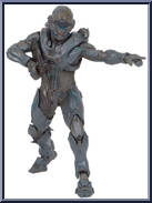 Helmeted Spartan Locke from Halo 5 - Series 1 - 10" Scale manufactured by McFarlane [Loose]