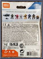 Covenant Brute Minor from Halo - Blind Bags - A New Dawn manufactured by Mega Bloks [Back]