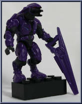 Covenant Combat Elite (Purple) from Halo - Blind Bags - Series  5 manufactured by Mega Bloks [Loose]