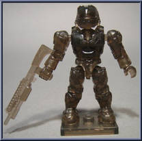 Spartan (Mystery) (Brown Active Camo) from Halo - Blind Bags - Series  5 manufactured by Mega Bloks [Loose]