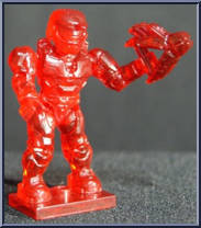 Spartan (Mystery) (Red Active Camo) from Halo - Blind Bags - Series  5 manufactured by Mega Bloks [Loose]
