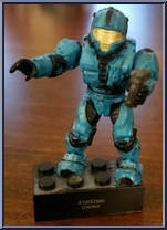 UNSC CQB (Cyan) from Halo - Blind Bags - Series  3 manufactured by Mega Bloks [Loose]