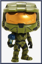 Master Chief (with Cortana) (Green) from Halo - Pop! Vinyl Figures manufactured by Funko [Loose]