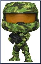 Master Chief (with MA40 Assault Rifle in Hydro Deco) from Halo - Pop! Vinyl Figures manufactured by Funko [Loose]