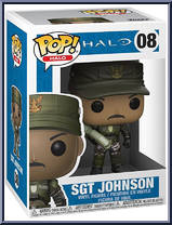 Sgt Johnson from Halo - Pop! Vinyl Figures manufactured by Funko [Front]