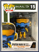 Spartan Mark VII (with VK78 Commando Rifle) from Halo - Pop! Vinyl Figures manufactured by Funko [Front]