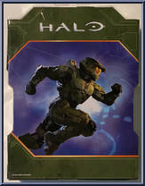 Master Chief (with Assault Rifle) from Halo Infinite - Series 1 manufactured by Jazwares [Back]