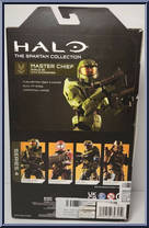 Master Chief (Halo 2) from Halo Infinite - Series 4 - Spartan Collection manufactured by Jazwares [Back]