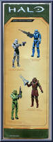 Spartan Yoroi (with Energy Sword) from Halo Infinite (World of Halo) - Series 3 - 12" Scale manufactured by Jazwares [Back]