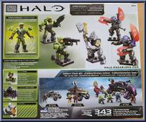 Battleground from Halo - Sets manufactured by Mega Bloks [Back]