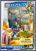 Blue Series Elite Pack from Halo - Sets manufactured by Mega Bloks [Front]