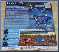 Blue Team: Combat Unit from Halo - Sets manufactured by Mega Bloks [Back]