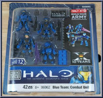Blue Team: Combat Unit from Halo - Sets manufactured by Mega Bloks [Front]