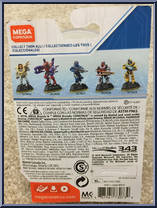 Captain Keyes from Halo - Series  9 manufactured by Mega Bloks [Back]