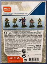 Graves (ODST) from Halo - Series  9 manufactured by Mega Bloks [Back]