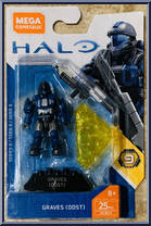 Graves (ODST) from Halo - Series  9 manufactured by Mega Bloks [Front]