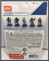 Jackal Minor from Halo - Series  8 manufactured by Mega Bloks [Back]