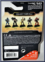 Jul 'Mdama from Halo - Series  7 - Halo Heroes manufactured by Mega Bloks [Back]