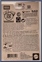 Spartan Mark VII from Halo - Series 13 - Halo Infinite manufactured by Mega Bloks [Back]