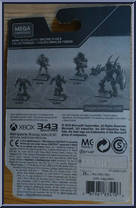 Spartan Operator from Halo - Series 11 manufactured by Mega Bloks [Back]
