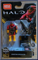 Spartan Operator from Halo - Series 11 manufactured by Mega Bloks [Front]
