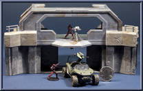 High Ground Gate from Halo - Micro Ops - Series 1 manufactured by McFarlane [Loose]