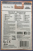 Master Chief from Halo - Nano MetalFigs - Basic Series manufactured by Jada Toys [Back]