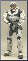 Spartan CQC Custom (Male / White) Action Figure