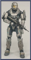 Spartan Hazop Custom (Male / Steel / Steel) Action Figure