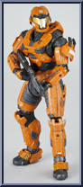 Spartan JFO (Male / Rust) Action Figure
