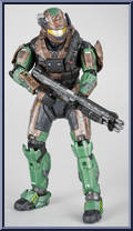 Spartan Military Police Custom (Male / Brown / Forest) Action Figure