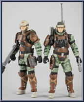 UNSC Trooper Support Staff Action Figure